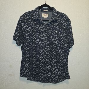Penguin Dark Blue Floral Men's XL